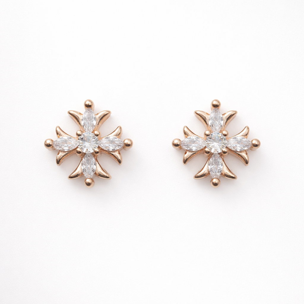 Starflare 925 Sterling Silver Earrings