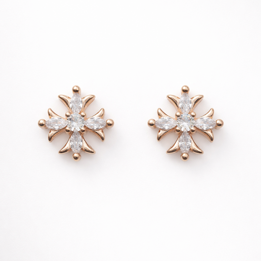 Starflare 925 Sterling Silver Earrings