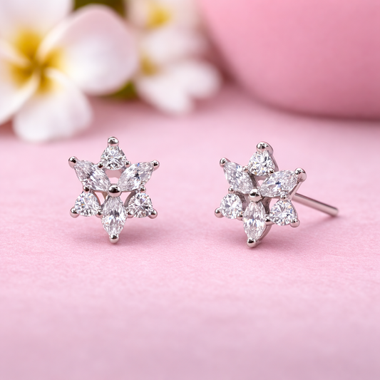 Astrielle Studs 925 Sterling Silver Earrings