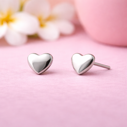 Tender Heart 925 Sterling Silver Earrings