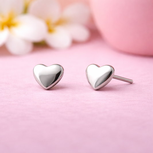 Tender Heart 925 Sterling Silver Earrings