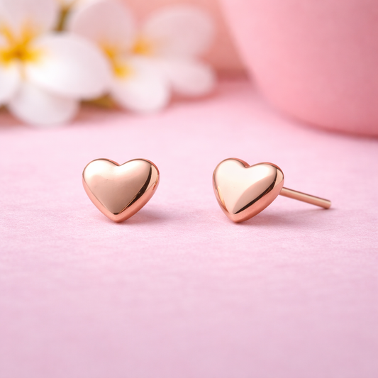 Tender Heart 925 Sterling Silver Earrings