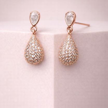 Lumière Drop 925 Sterling Silver Earrings