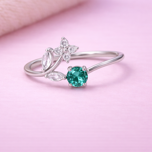 Aurelia Bloom 925 Sterling Silver Ring
