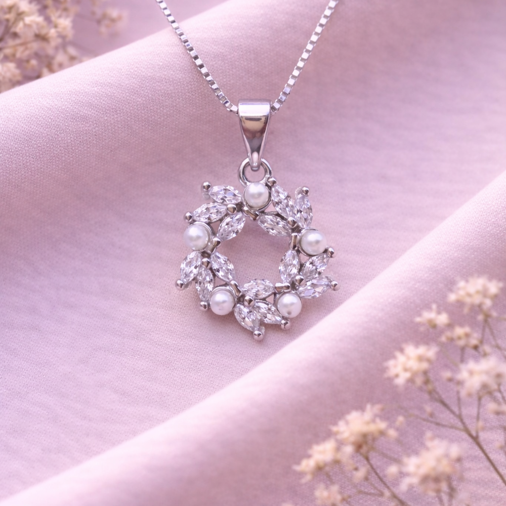 Ivora Pearl 925 Sterling Silver Necklace