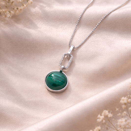 Verdant Link 925 Sterling Silver Necklace