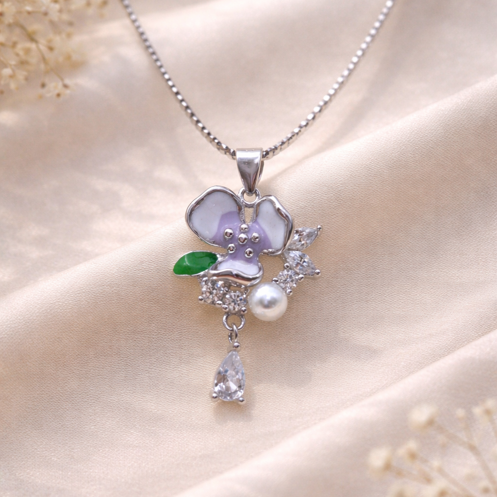 Petaline 925 Sterling Silver Necklace