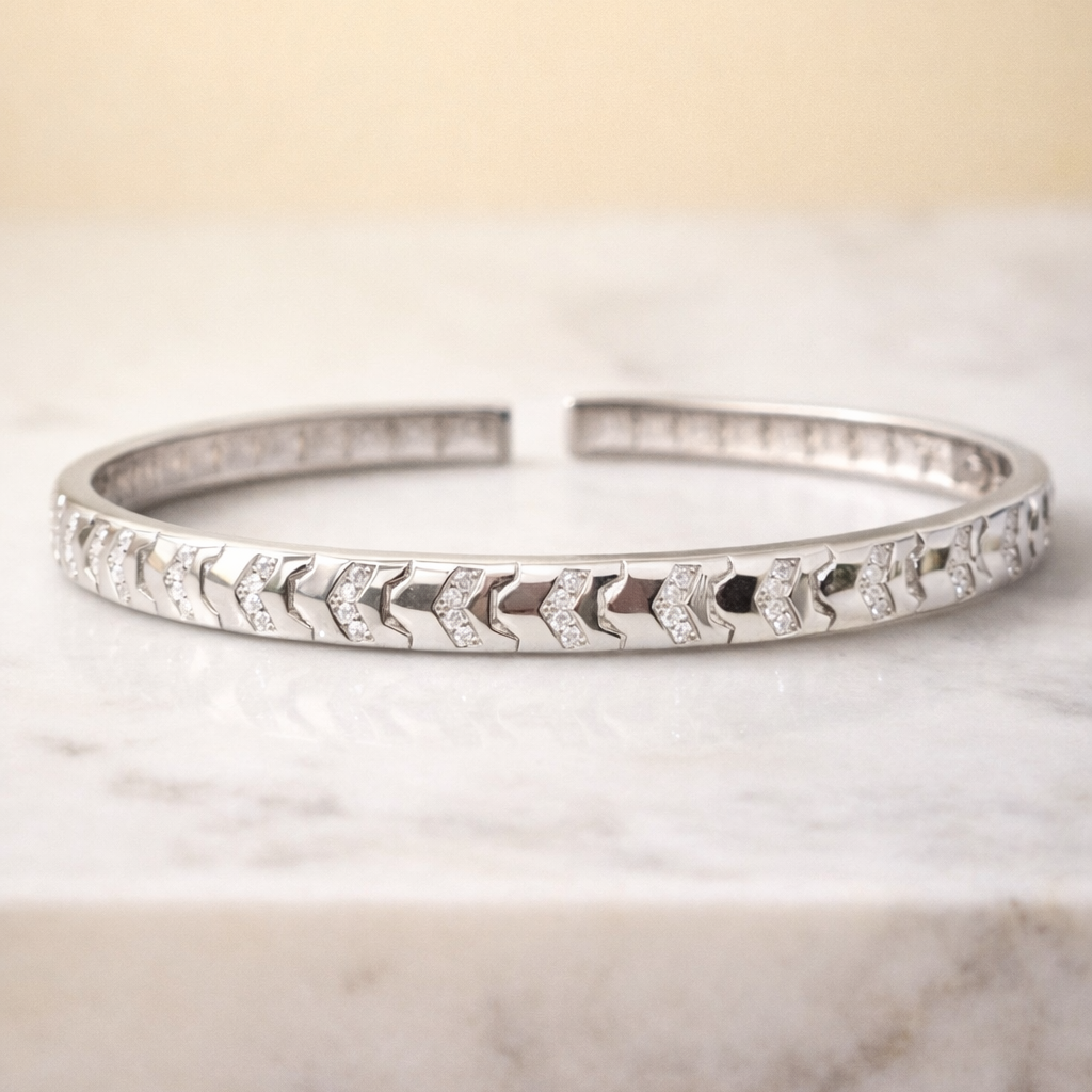 Vector Edge 925 Sterling Silver Bracelet