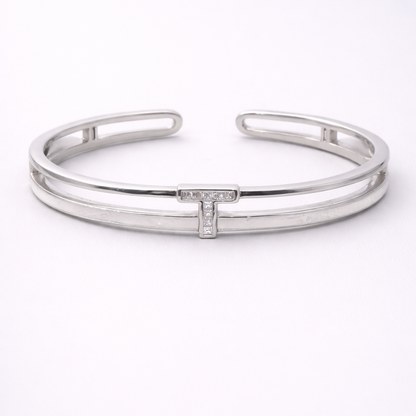 T-Bar Radiance 925 Sterling Silver Bracelet