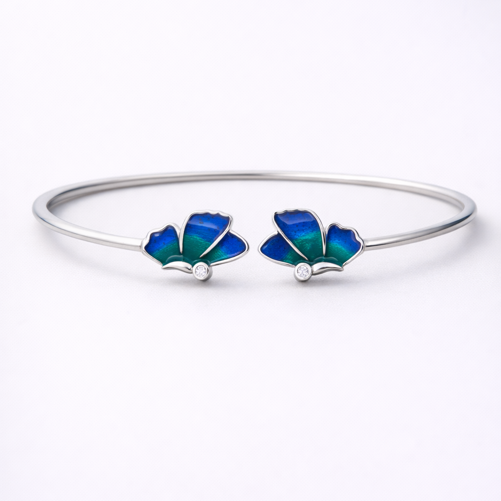 Azure Wings 925 Sterling Silver Bracelet