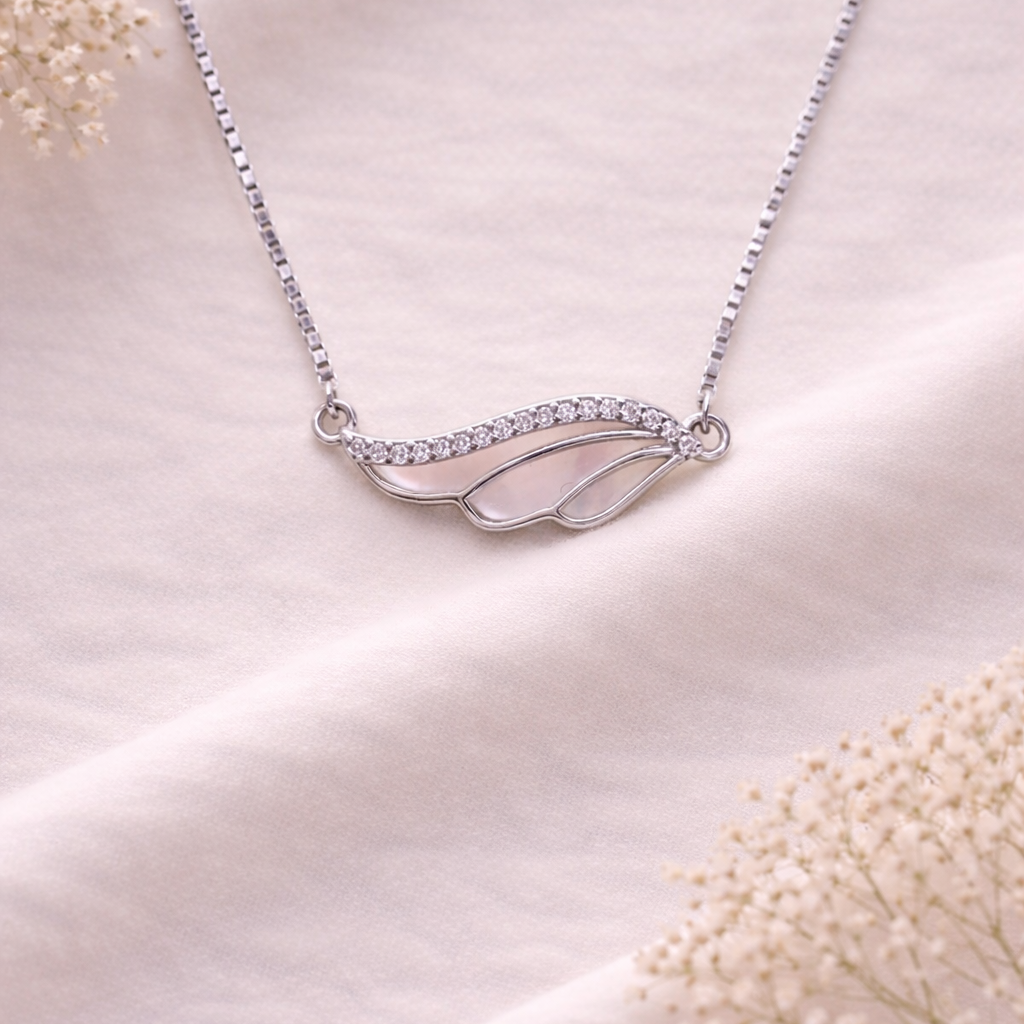Angel Glide 925 Sterling Silver Necklace