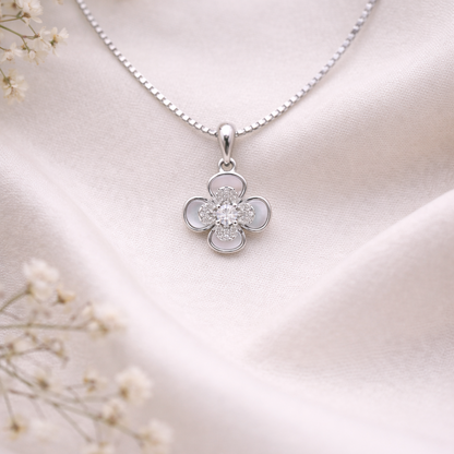 Lumina Clover 925 Sterling Silver Necklace