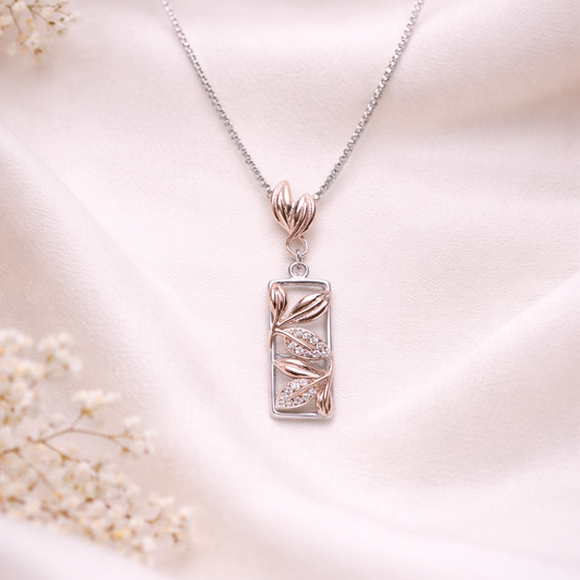 Leafline Luxe 925 Sterling Silver Necklace