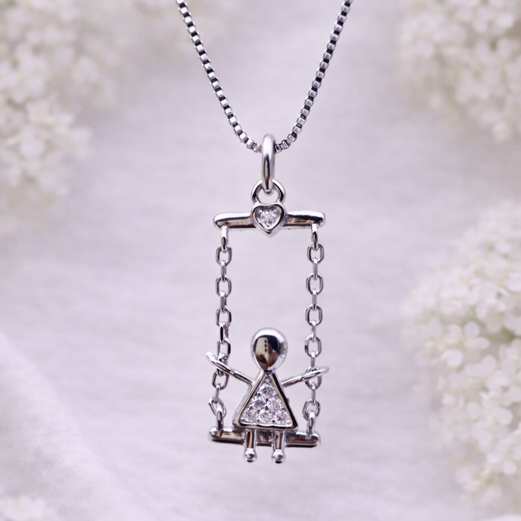 Playtime Charm 925 Sterling Silver Necklace