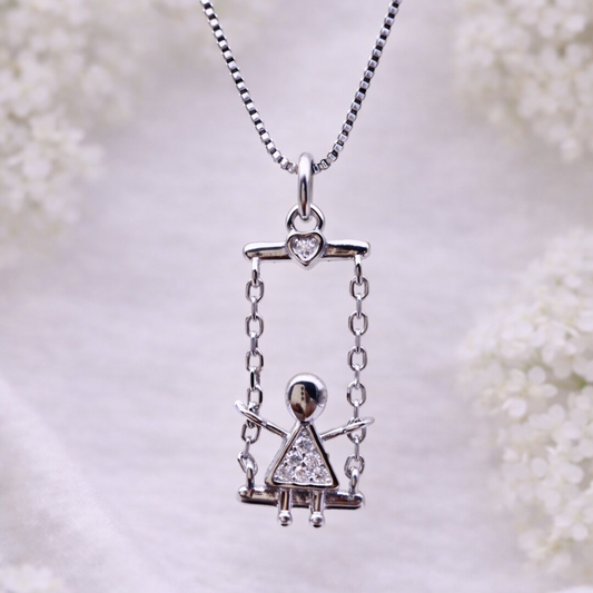 Playtime Charm 925 Sterling Silver Necklace