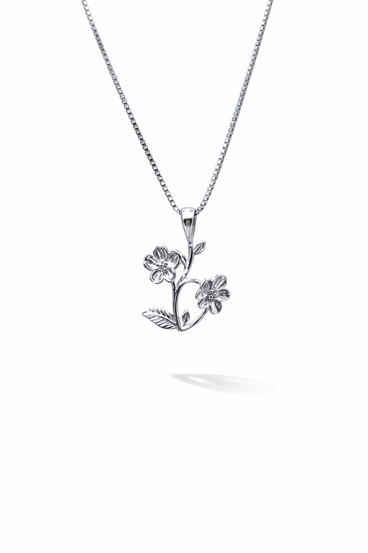 Eternal Bloom 925 Sterling Silver Necklace