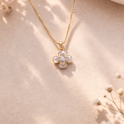 Lumina Clover 925 Sterling Silver Necklace
