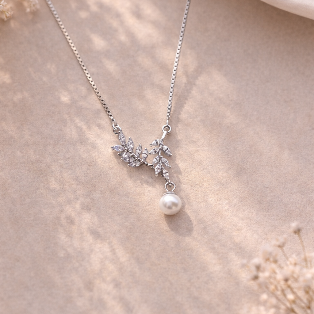 Pearlvine Grace 925 Sterling Silver Necklace