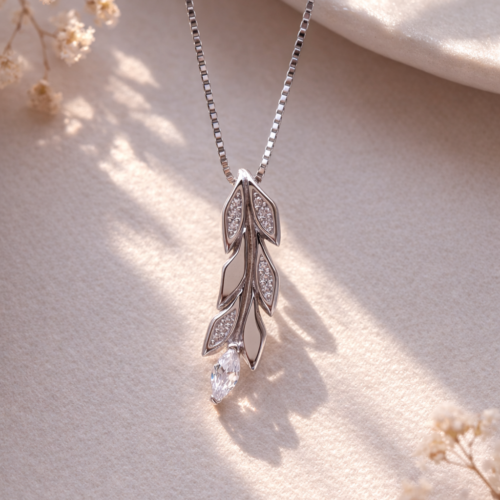 Silver Vine 925 Sterling Silver Necklace