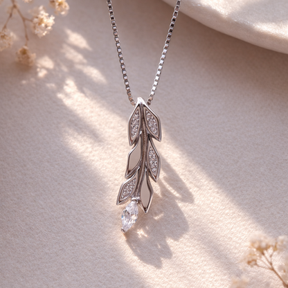 Silver Vine 925 Sterling Silver Necklace
