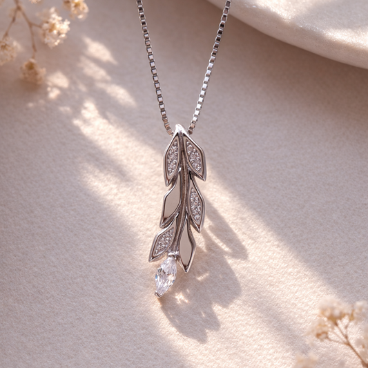 Silver Vine 925 Sterling Silver Necklace