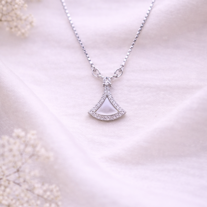 Moonveil 925 Sterling Silver Necklace