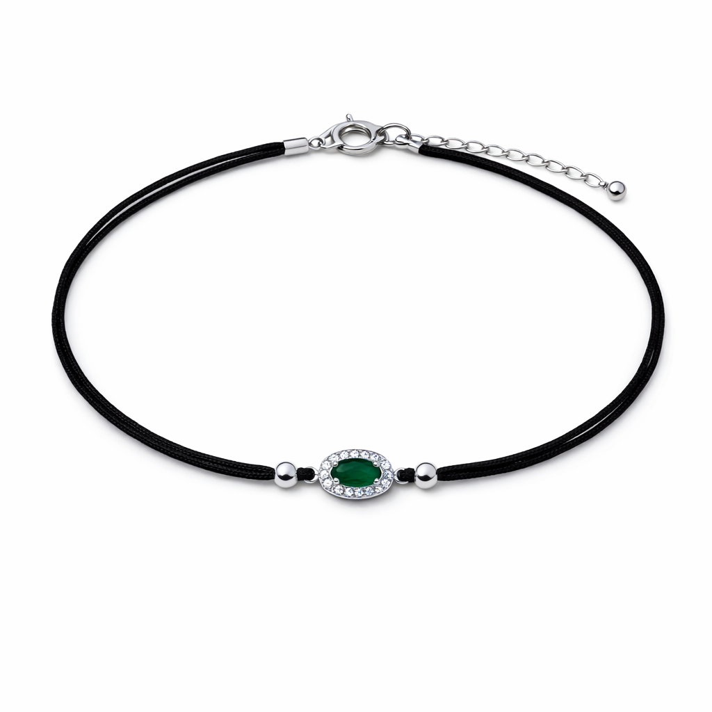 Verde 925 Sterling Silver Bracelete (Adjustable)