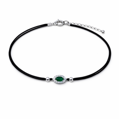 Verde 925 Sterling Silver Bracelete (Adjustable)