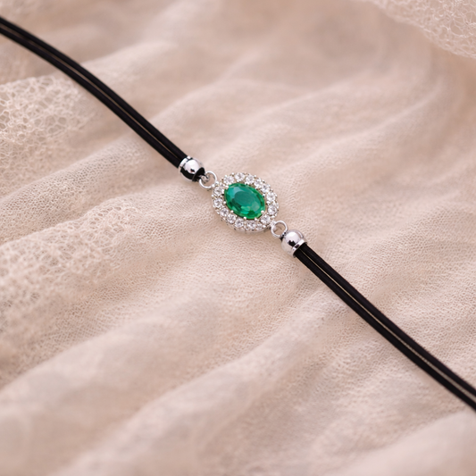 Verde 925 Sterling Silver Bracelete (Adjustable)