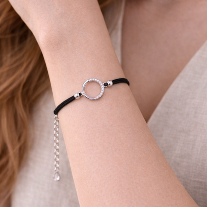 Axis 925 Sterling Silver Bracelet (Adjustable)