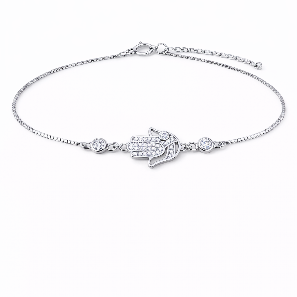 Divine Guard 925 Sterling Silver Bracelet(Adjustable)