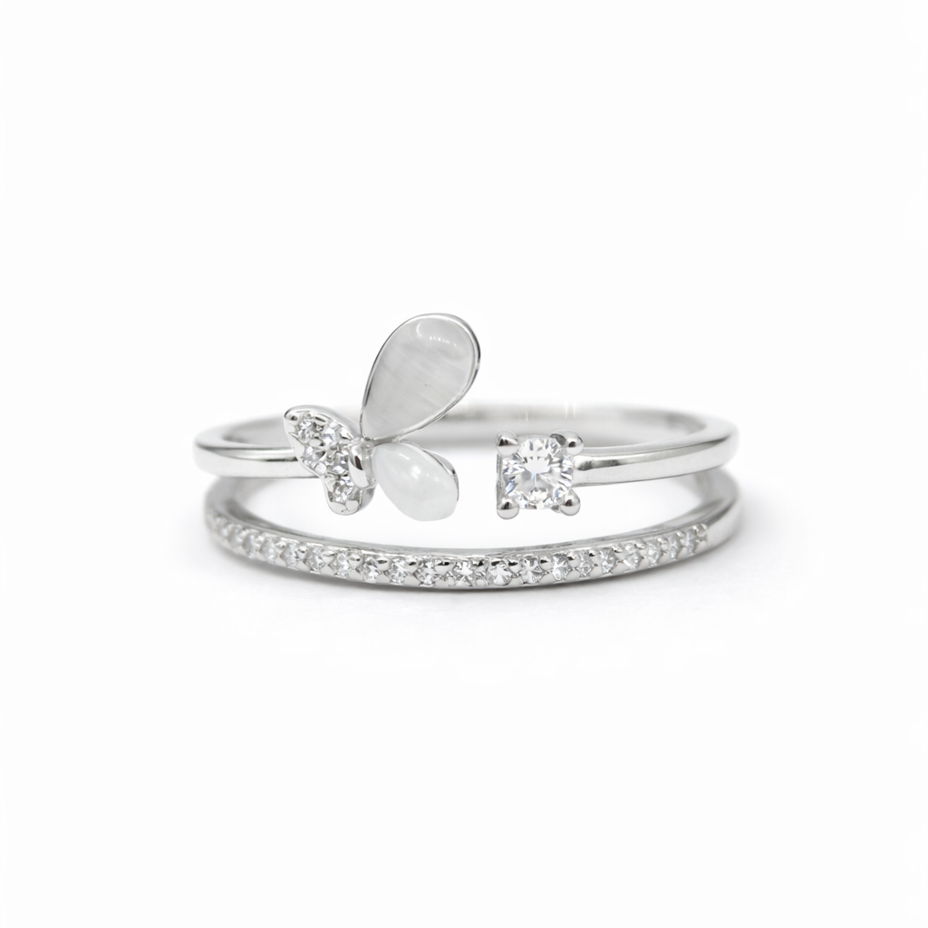 Flutter Grace 925 Sterling Silver Ring