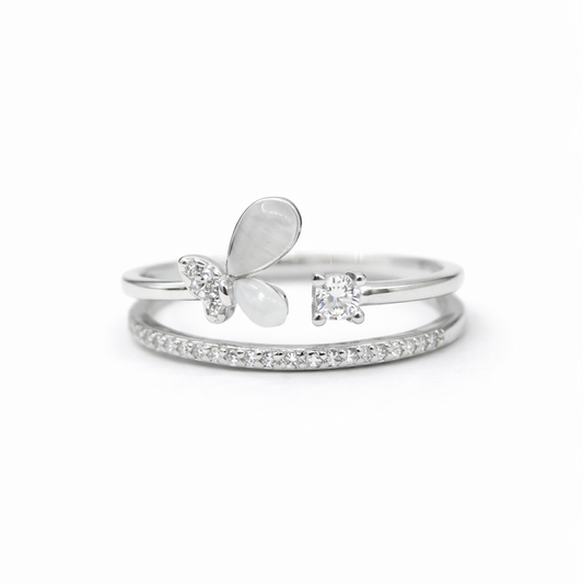 Flutter Grace 925 Sterling Silver Ring