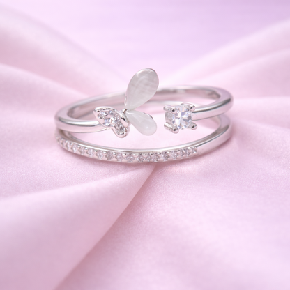 Flutter Grace 925 Sterling Silver Ring