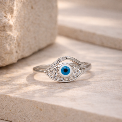 Azure Guard 925 Sterling Silver Ring