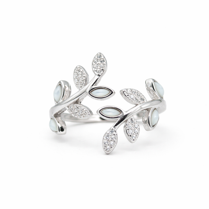 Growing Grace 925 Sterling Silver Ring(Adjustable)