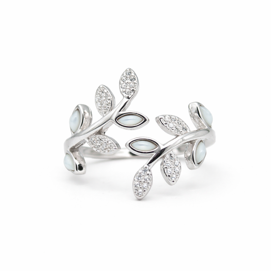 Growing Grace 925 Sterling Silver Ring(Adjustable)