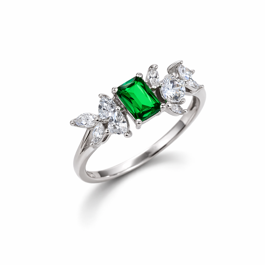 Starlit Crown 925 Sterling Silver Ring