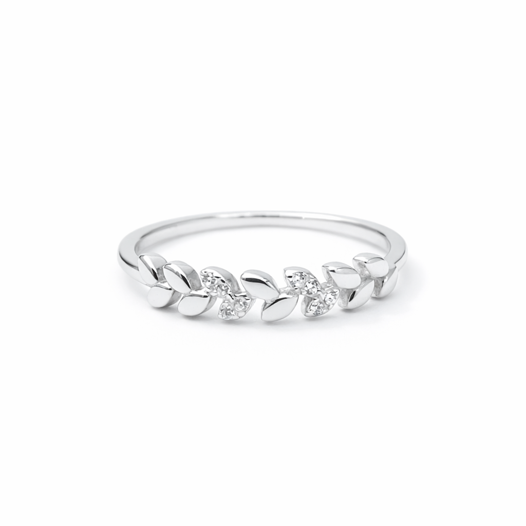 Petal Drift 925 Sterling Silver Ring