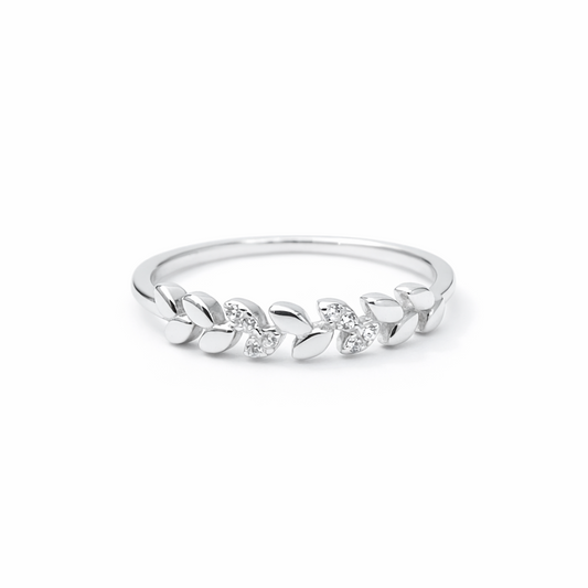 Petal Drift 925 Sterling Silver Ring