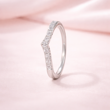 V-Glint 925 Sterling Silver Ring
