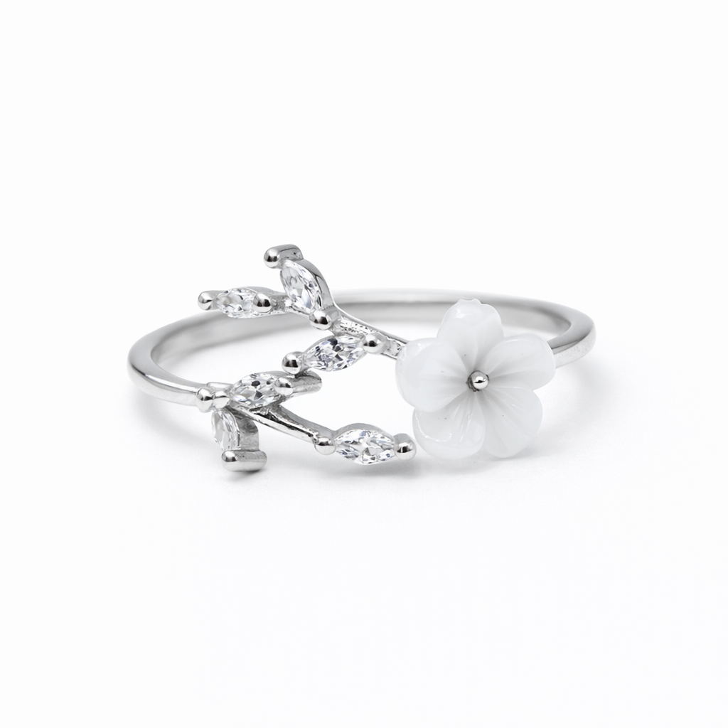 Blossom Grace 925 Sterling Silver Ring