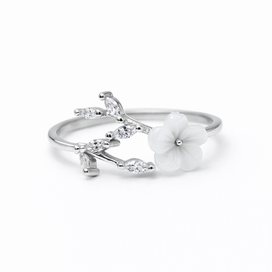 Blossom Grace 925 Sterling Silver Ring