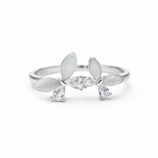 Petal Whisper 925 Sterling Silver Ring