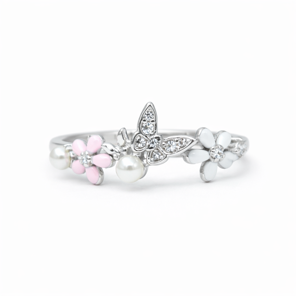 Garden Keepsake 925 Sterling Silver Ring