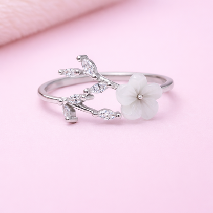 Blossom Grace 925 Sterling Silver Ring