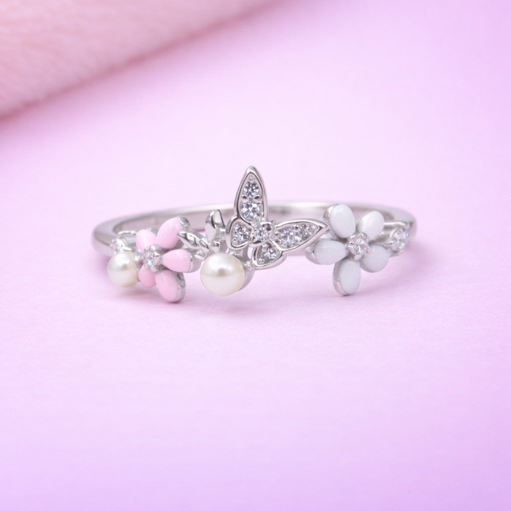 Garden Keepsake 925 Sterling Silver Ring