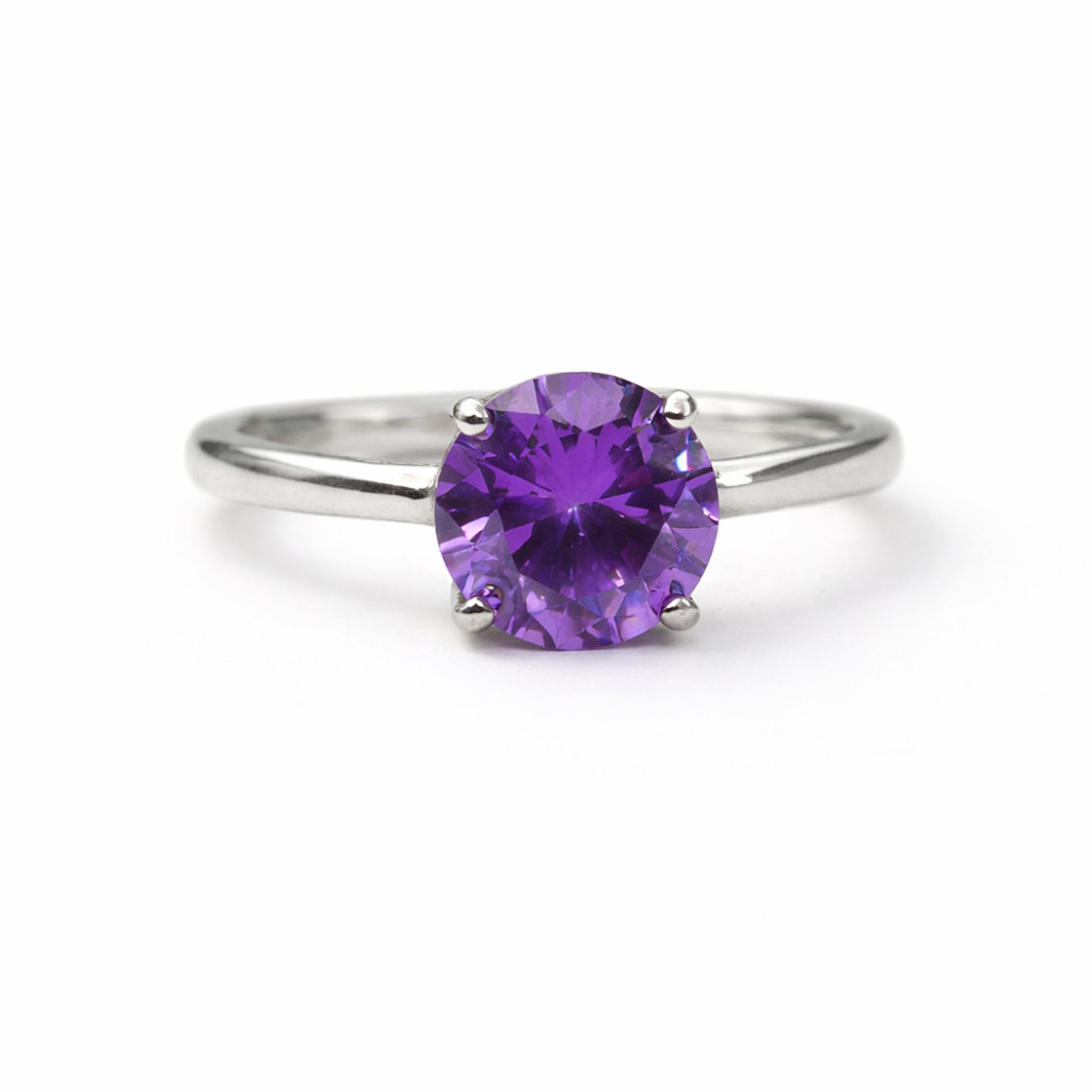 Amethyst Muse 925 Sterling Silver Ring
