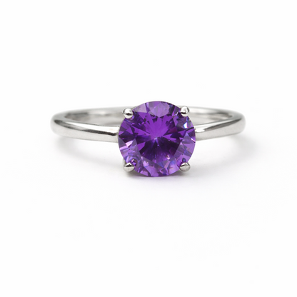 Amethyst Muse 925 Sterling Silver Ring