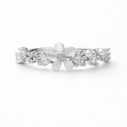 Blush Meadow 925 Sterling Silver Ring